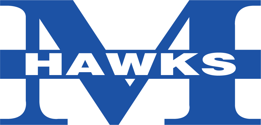 Monmouth Hawks 1993-2003 Secondary Logo DIY iron on transfer (heat transfer)